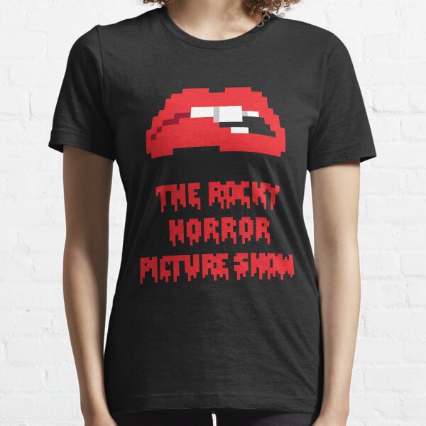 8-Bit Rocky Horror Lips Essential T-Shirt
