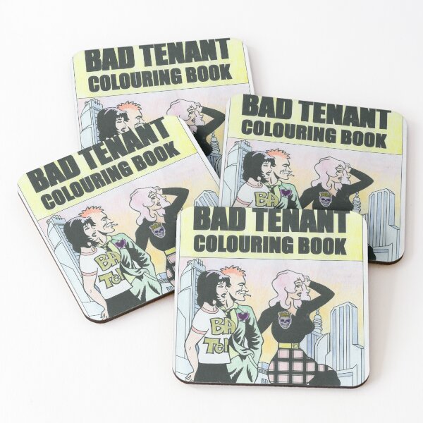 Item preview, Bad Tenant Colouring Book designed and sold by Kirrilyfred.