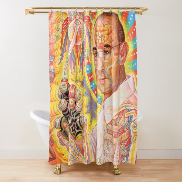 Trippy LSD Art Shower Curtain