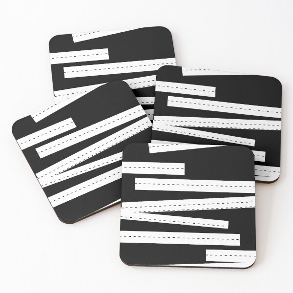Item preview, Black and White Striped Design designed and sold by feather-pop.