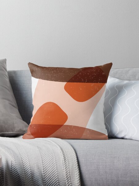 Item preview, Terracotta Abstract 30 - Modern, Contemporary Art - Abstract Organic Shapes - Brown, Burnt Orange designed and sold by Studio Grafiikka.
