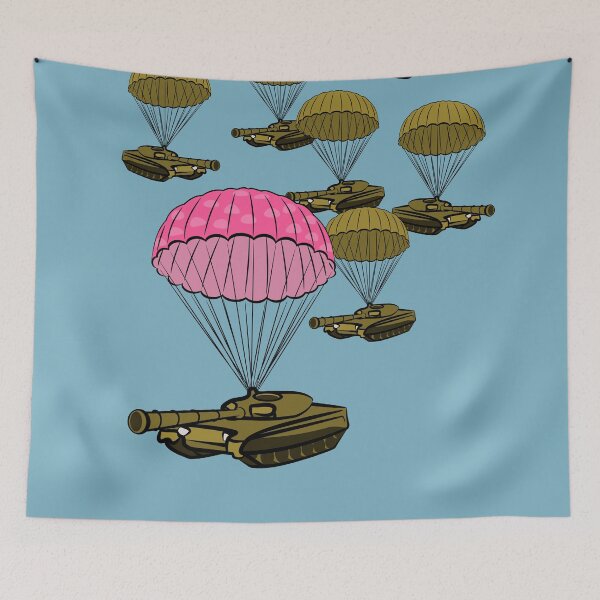 Item preview, Tank Parachute designed and sold by piedaydesigns.