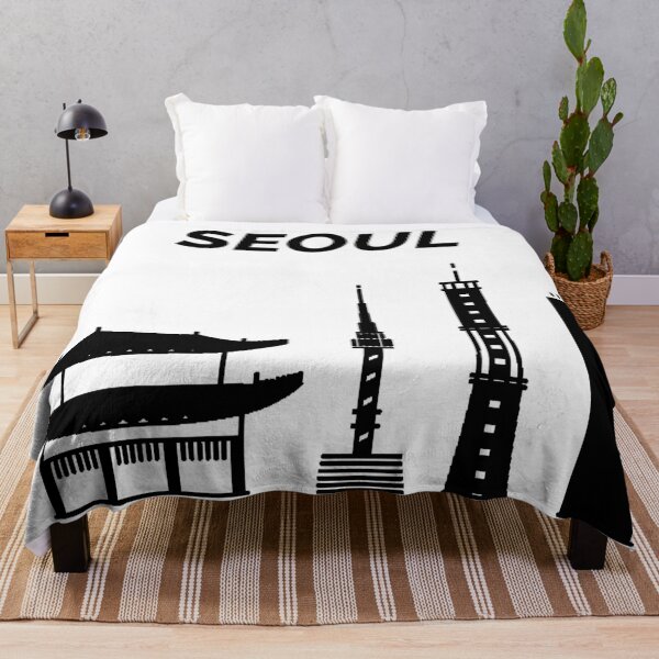 Item preview, Seoul Skyline, South Korea designed and sold by marosharaf.