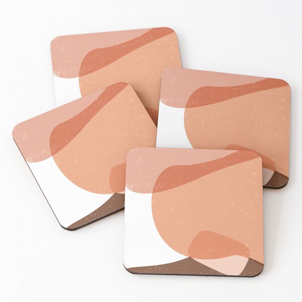 Item preview, Terracotta Abstract 33 - Modern, Contemporary Art - Abstract Organic Shapes - Brown, Burnt Sienna designed and sold by Studio Grafiikka.