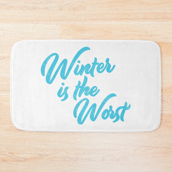 Item preview, Winter Sucks Funny Cute Brush Lettering designed and sold by Creatively Torn.