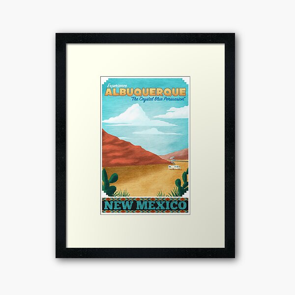 Affiche briser le mauvais voyage Impression encadrée
