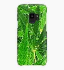 hemp leaf collage Case/Skin for Samsung Galaxy