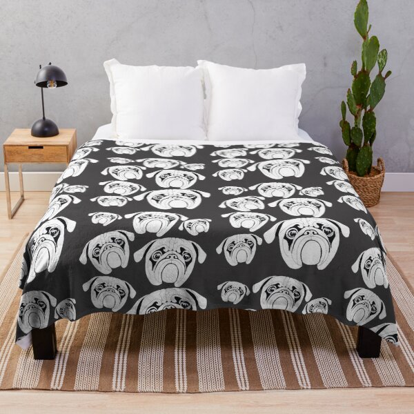 Item preview, Pugs Print designed and sold by Flower Magic .