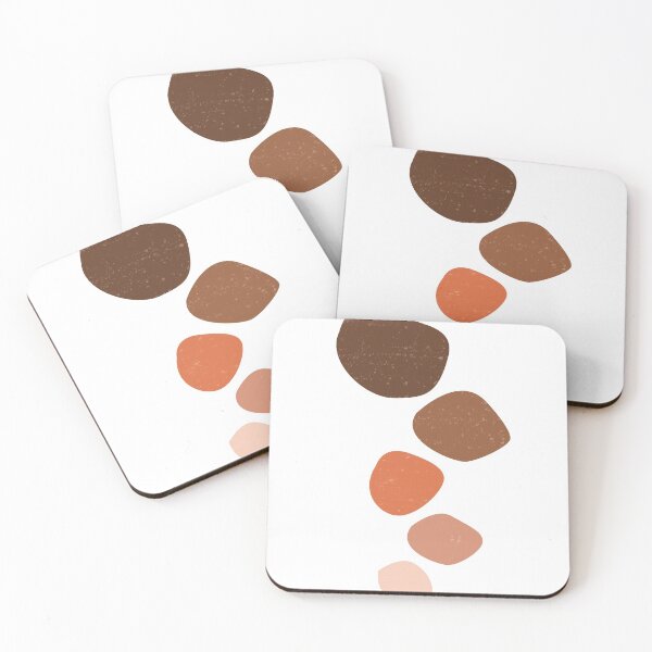 Item preview, Terracotta Abstract 35 - Modern, Contemporary Art - Abstract Organic Shapes - Brown, Burnt Sienna designed and sold by Studio Grafiikka.