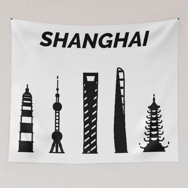 Item preview, Shanghai Skyline, China designed and sold by marosharaf.