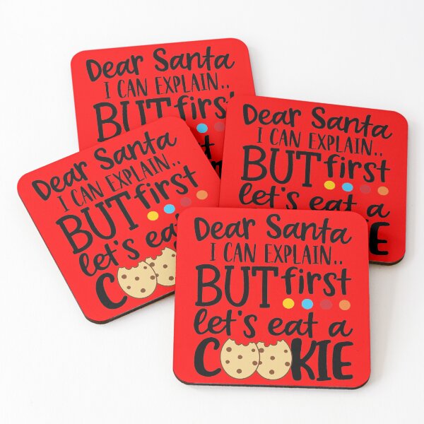 Item preview, Dear Santa I Can Explain designed and sold by Brenton Golley.