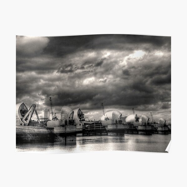 Thames Barrier - Greenwich Poster