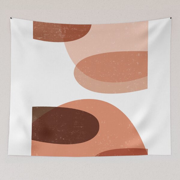 Item preview, Terracotta Abstract 36 - Modern, Contemporary Art - Abstract Organic Shapes - Brown, Burnt Sienna designed and sold by Studio Grafiikka.