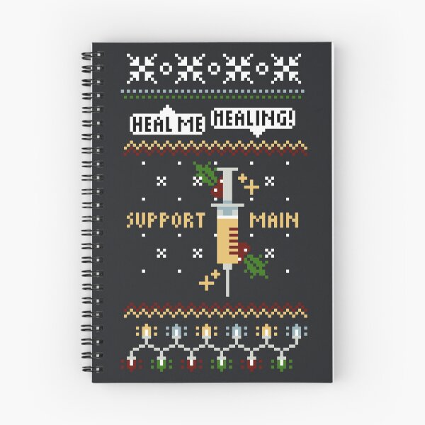 Item preview, Gamer Christmas Support Main Pixel Art 'Ugly Sweater' designed and sold by JessicaAmber.