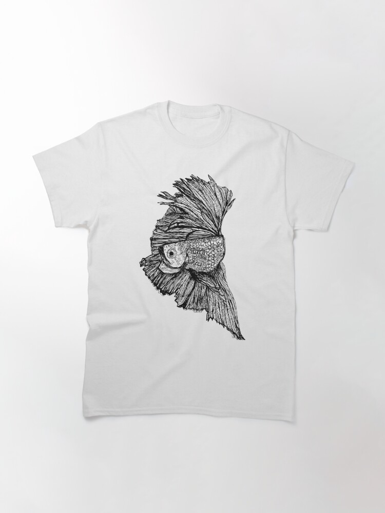 Alternate view of Gloria the Fighting Fish Classic T-Shirt