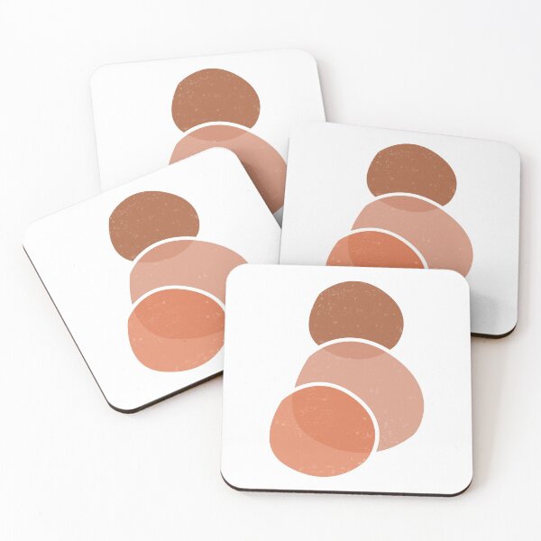 Item preview, Terracotta Abstract 37 - Modern, Contemporary Art - Abstract Organic Shapes - Brown, Burnt Sienna designed and sold by Studio Grafiikka.