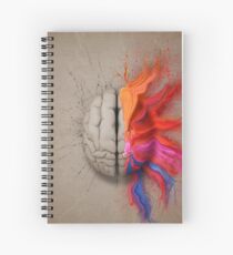 The Creative Brain Spiral Notebook