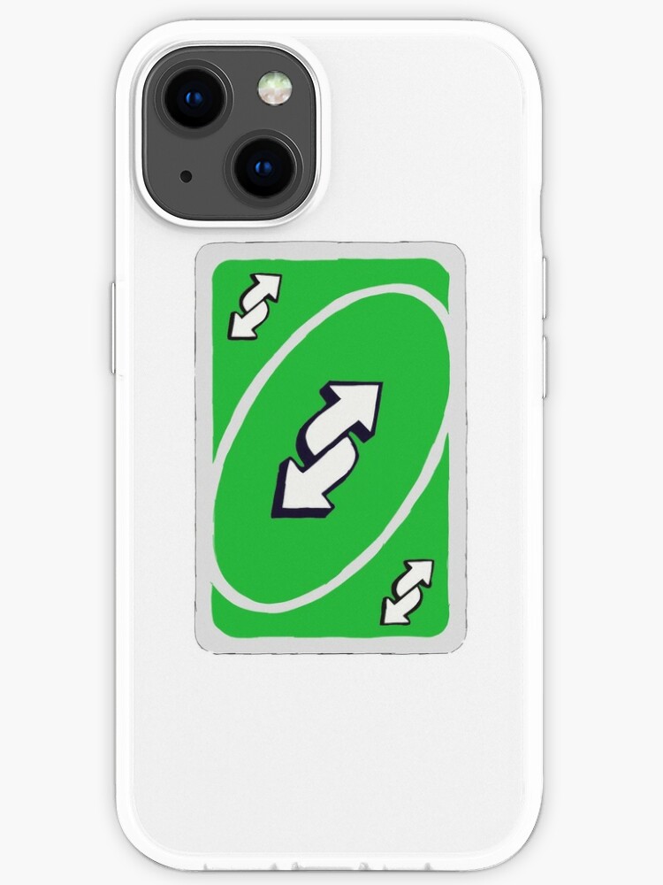 Red Uno Reverse Card iPhone Case for Sale by SnotDesigns