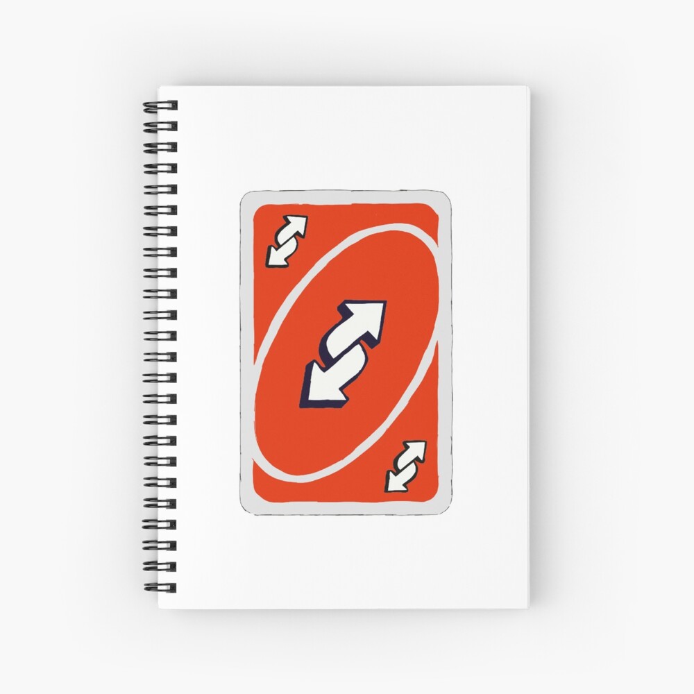 Red Uno Reverse Card Sticker for Sale by SnotDesigns