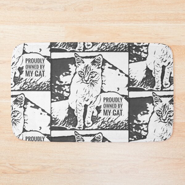 Item preview, Proudly Owned by my Cat Sketch designed and sold by gphotobox.