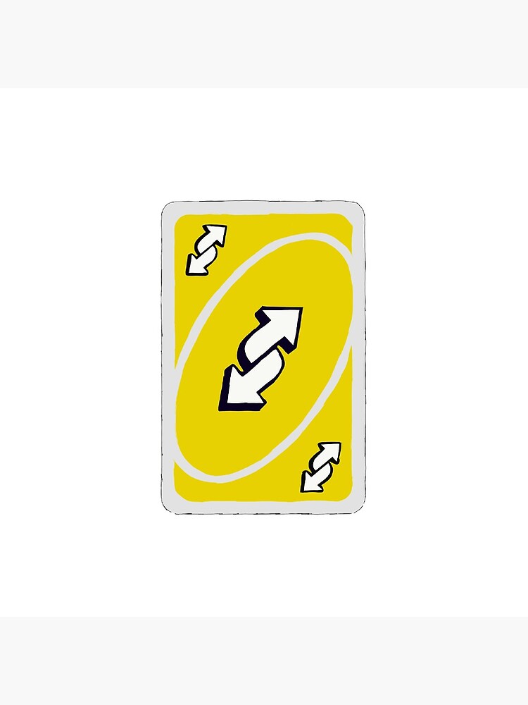 Uno Yellow Skip Card | Uno Reverse Card