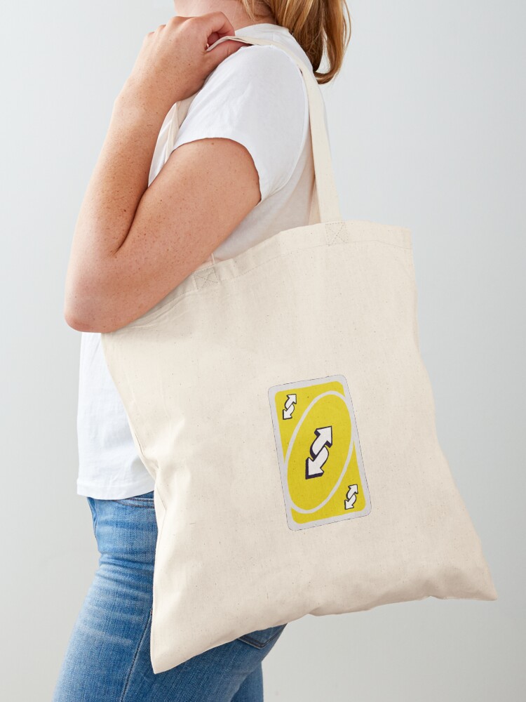 Yellow Uno Reverse Card Tote Bag for Sale by rachelsuli