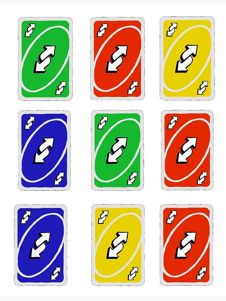 Uno Reverse Cards | Magnet