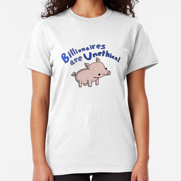 Anti-Billionaire Pig - Tiny Snek Comics Classic T-Shirt