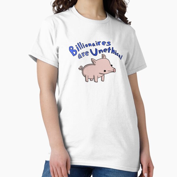 Item preview, Anti-Billionaire Pig - Tiny Snek Comics designed and sold by acohen110.