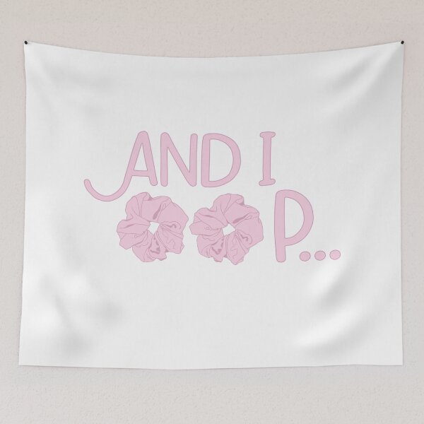 Item preview, And I Oop Pastel Perfect Scrunchie Sticker VISCO Sticker designed and sold by logankinkade.
