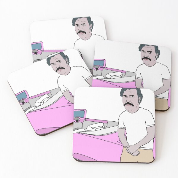 Item preview, Pablo Escobar Funny Lowrider Cartoon designed and sold by thatyoungyork.