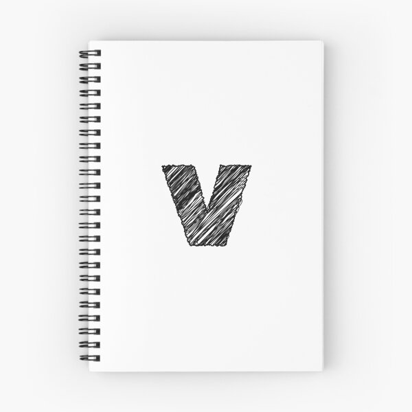 Item preview, Sketchy Letter Series - Letter V (lowercase) designed and sold by JHMimaging.