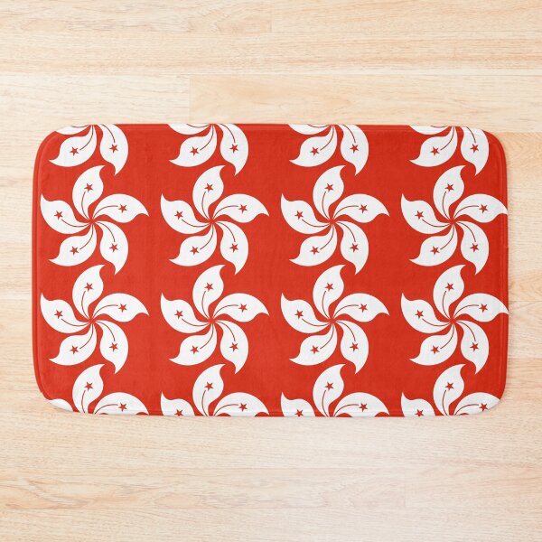 Item preview, Hong Kong Flag Pattern designed and sold by piedaydesigns.
