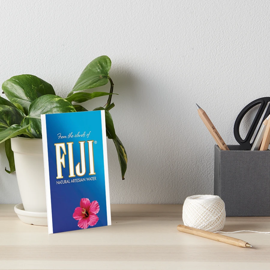 Aesthetic Fiji Water Bottle! Art Board Print for Sale by PennySoda