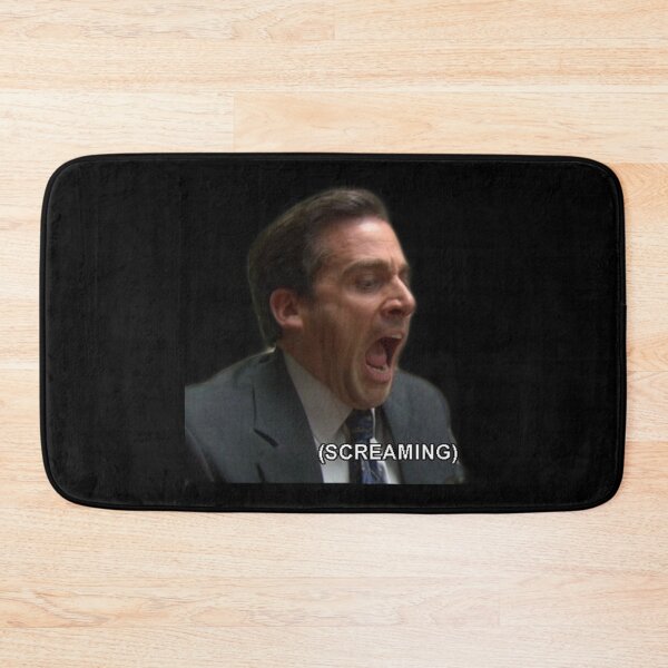 Item preview, the office michael scott screaming designed and sold by calamity02.