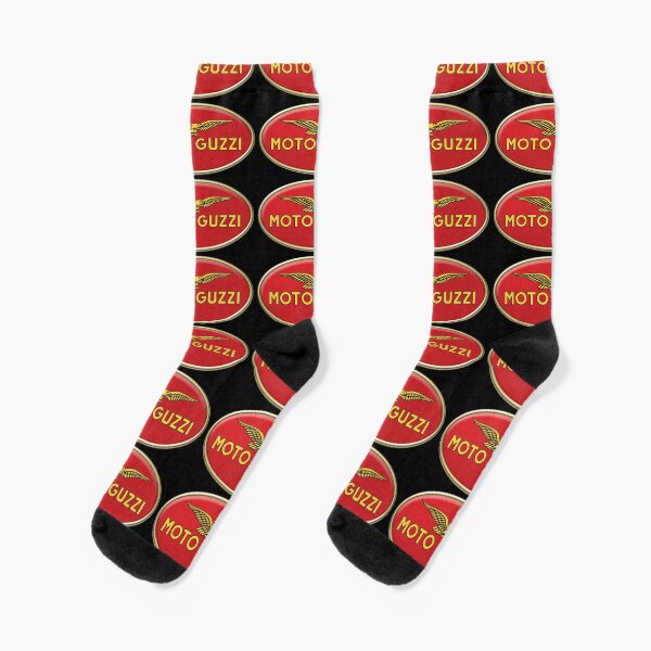 Classic Oval Guzzi Logo Socks