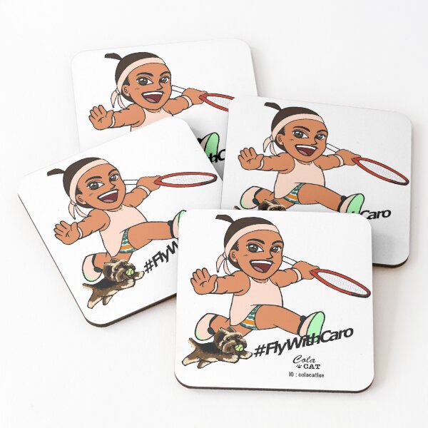 Item preview, Cute Caro Caroline Garcia Tennis designed and sold by Colacatlee.