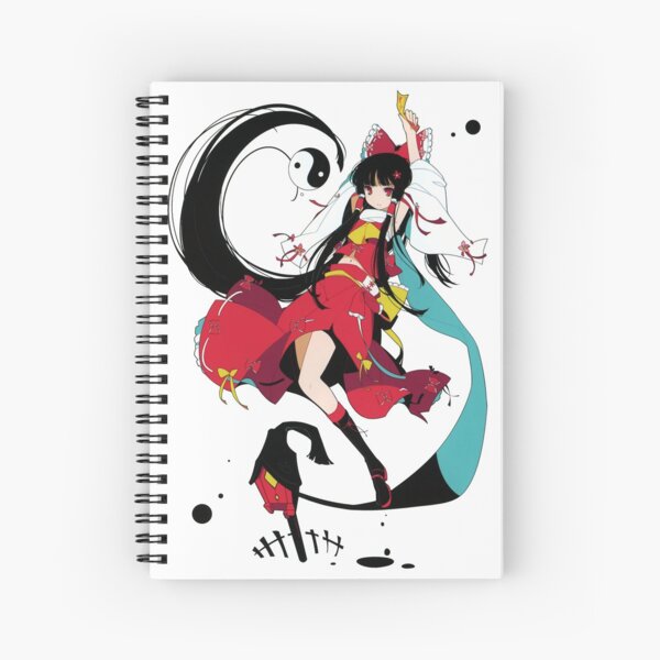 Details about   TouHou Project Hakurei Reimu Notebook Drawing Book Diary Workbook Holiday Gift 