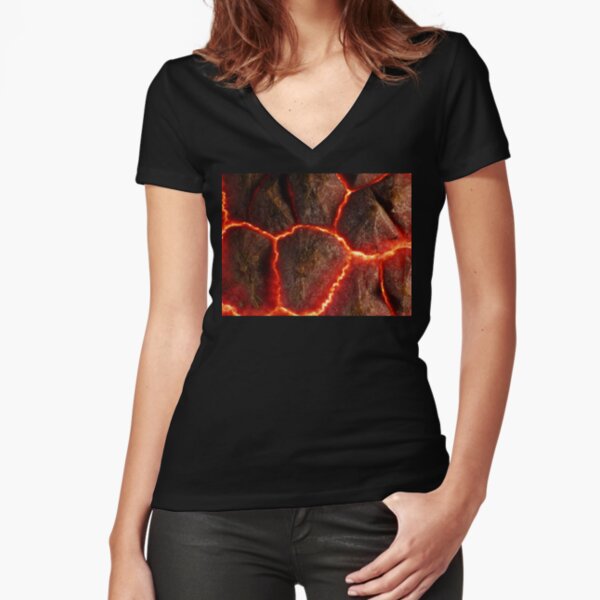 Fitted V-Neck T-Shirt