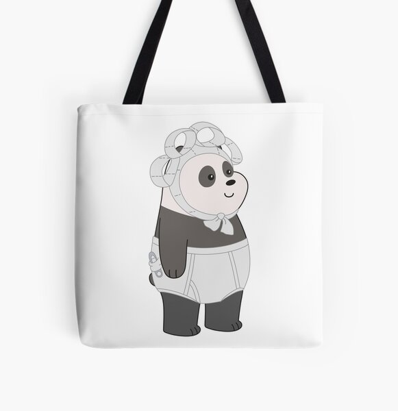 We bare bears Panda bear Tote Bag for Sale by kidcartoon