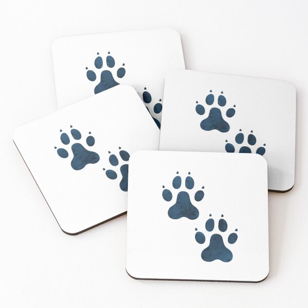 Item preview, Wolf Tracks - Wolf Pawprints designed and sold by TheJollyMarten.