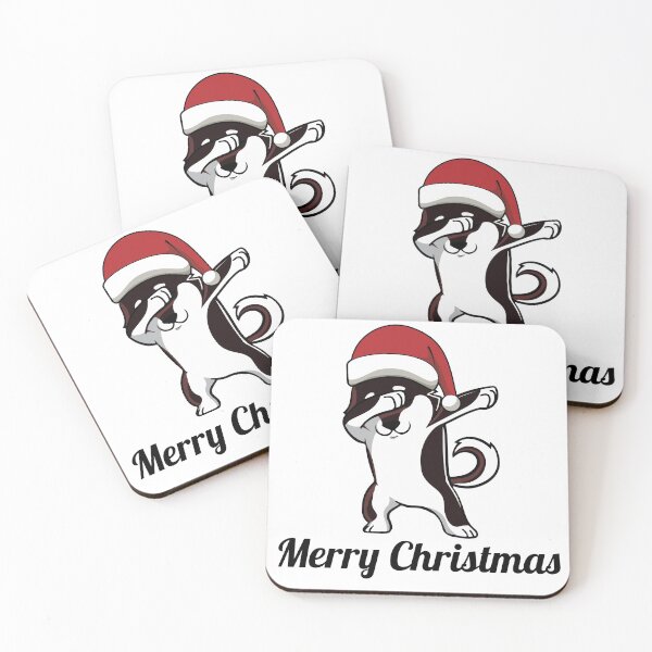Item preview, dog dab merry christmas designed and sold by atevern.