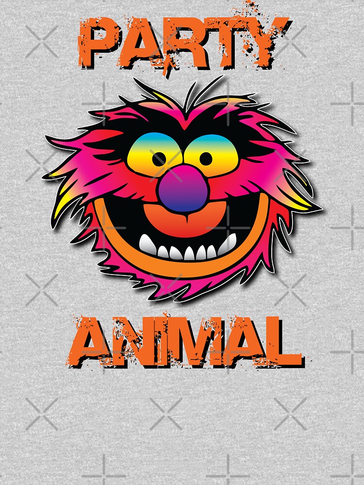 Party Animal Muppet - Orange by Hunter54nz