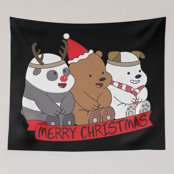 Item preview, We Bare Bears Xmas designed and sold by plushism.