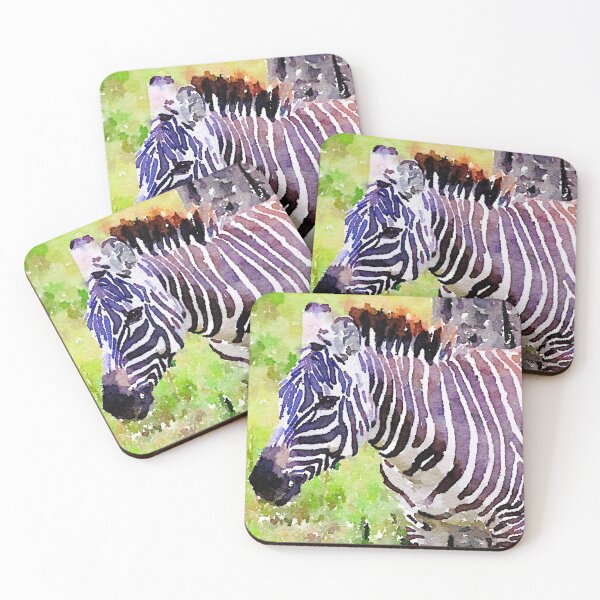 Item preview, Zebra at Lake Nakuru designed and sold by JillyBeanDesign.