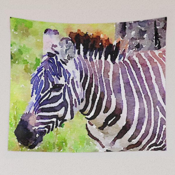 Item preview, Zebra at Lake Nakuru designed and sold by JillyBeanDesign.