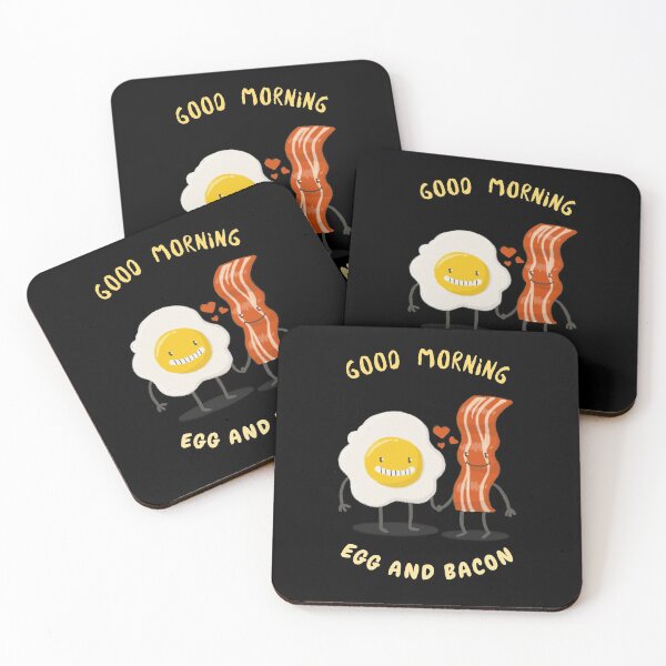 Item preview, Good Morning Egg and Bacon  designed and sold by ShineEyePirate.