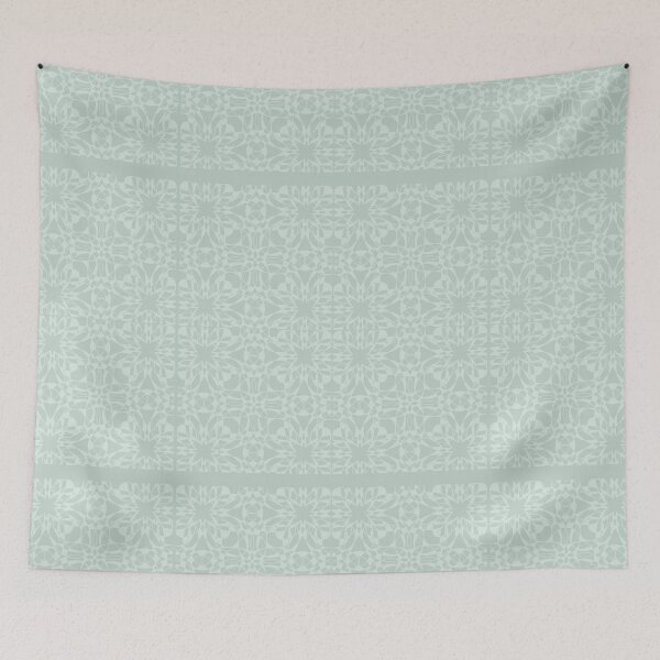 Item preview, Vintage Style Mint Green Pattern designed and sold by technotext.