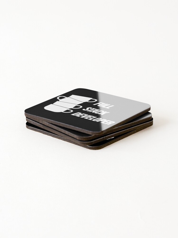 Thumbnail 4 of 5, Coasters (Set of 4), Full stack developer designed and sold by MarcoPolok.