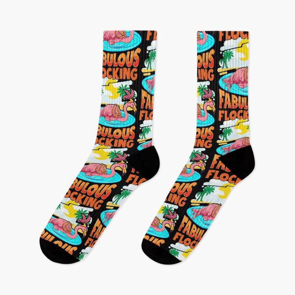 Item preview, Cute Flocking Fabulous Flamingo Confidence Pun designed and sold by perfectpresents.